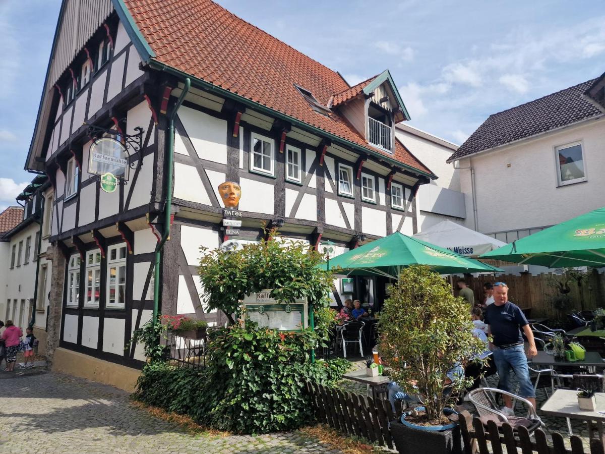 バート・エッセンPlatanenhof Lindenstrasse 32Aアパートメント エクステリア 写真